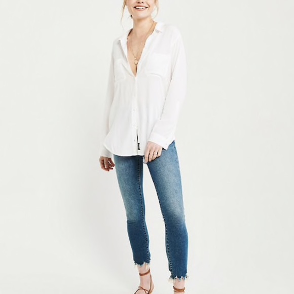 Abercrombie Boyfriend Shirt 